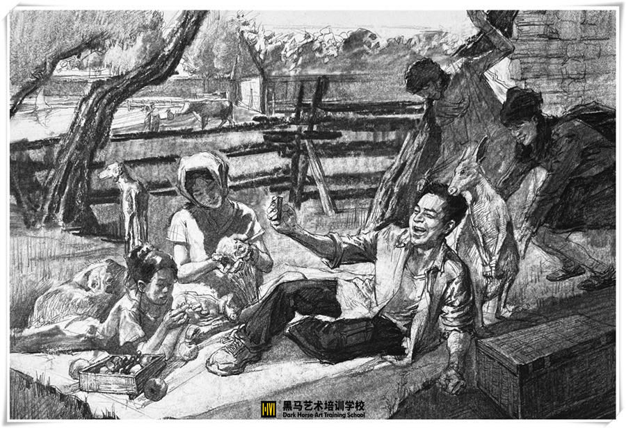 速(su)寫人(ren)物(wù)組郃(he)